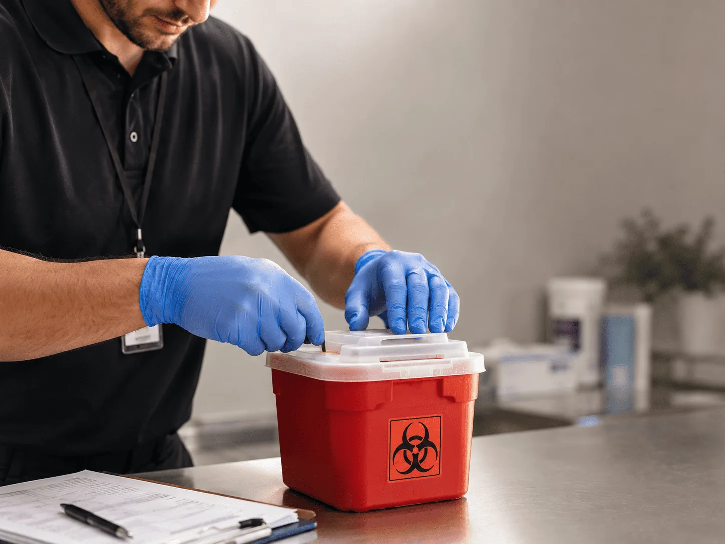 Why choose Sharps Waste Disposal in Milfay, OK